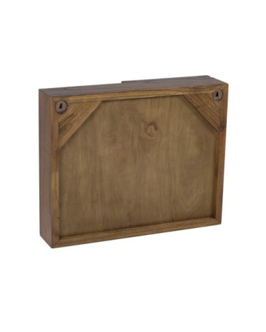 Vitrine en bois marron