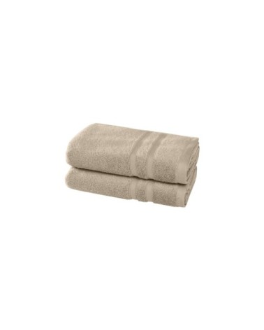 2 serviettes en coton bio Corde 50x100 cm