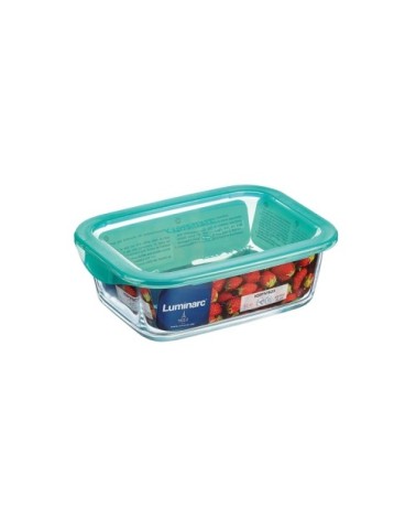 Boite extra large de conservation rectangulaire + couv lagoon 197cl