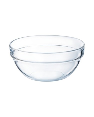 Saladier transparent 17cm