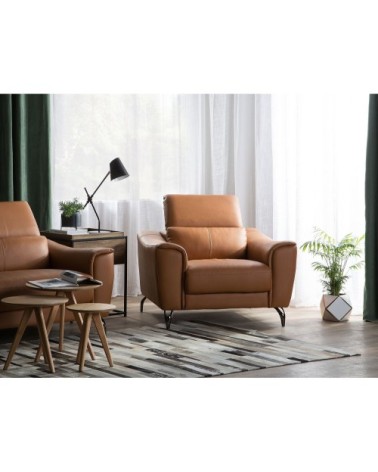 Fauteuil marron