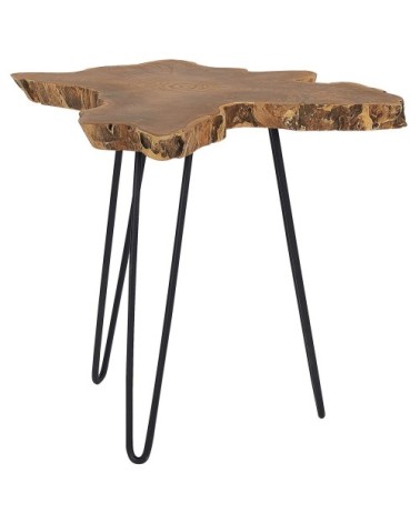 Lot de 2 tables basses en bois