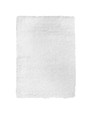 Tapis tout doux fausse fourrure blanc 120x170