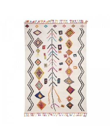 Tapis berbère style multicolore 80x150