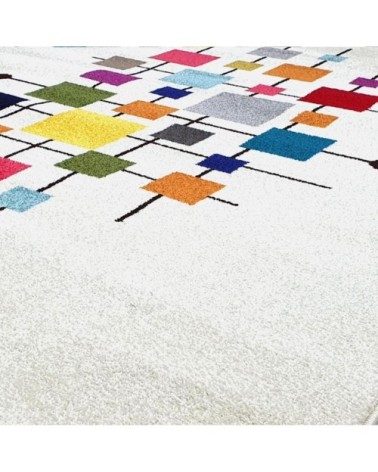 Tapis salon multicolore 60x110