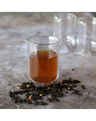 Lot de 4 tasses café en verre double paroi 35 cl