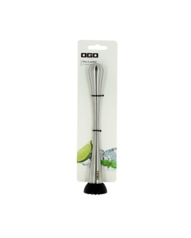 Pilon à cocktail et mojito en acier inoxydable 22,5 cm