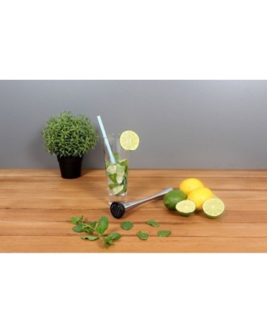 Pilon à cocktail et mojito en acier inoxydable 22,5 cm