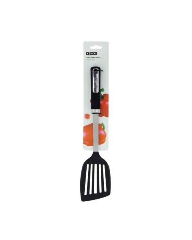Spatule trouée en nylon et inox 37 cm