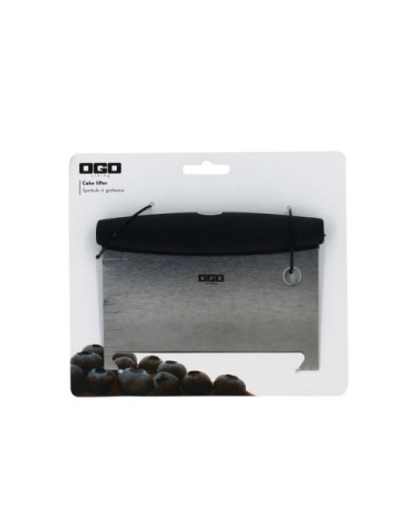 Large spatule à gateau en acier inoxydable 16 x 11 cm