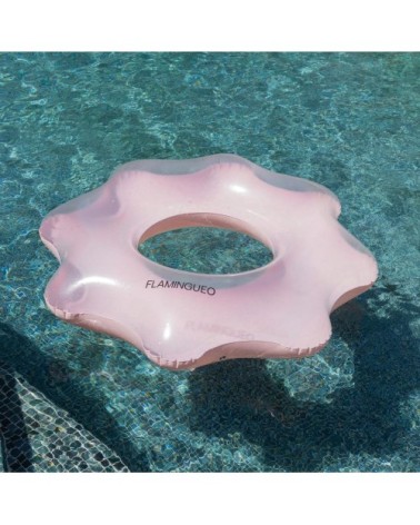 Bouée Piscine Geante PVC Rose