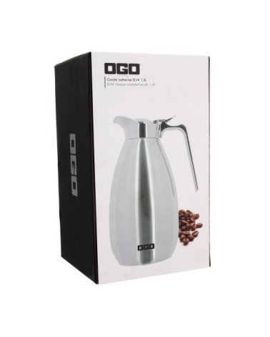 Pichet isotherme en acier inoxydable 1,5L