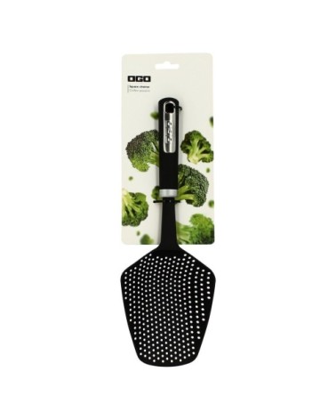 Cuillère passoire carrée en acier inoxydable 34,5 cm