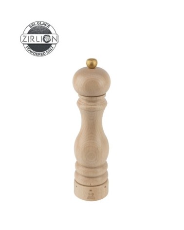 Paris u'select moulin à sel manuel en bois, u'select, naturel, 22 cm