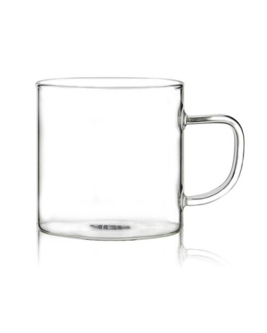Lot de 4 tasses en verre borosilicate 25 cl