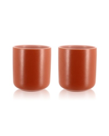 Set de 2 mugs en grès 27 cl