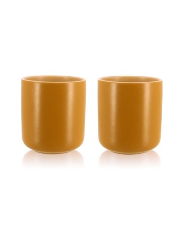 Set de 2 mugs en grès 27 cl