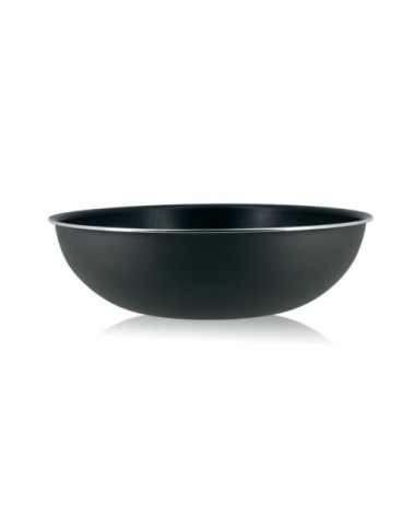 Wok amovible sans poignée en aluminium et induction 28 cm