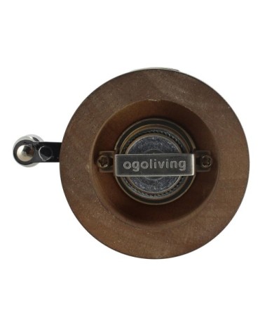 Moulin à poivre à manivelle en inox 9 cm