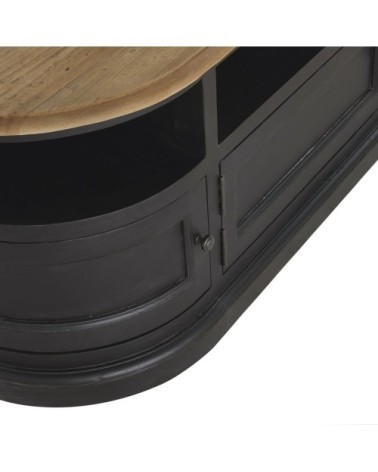 Meuble TV bicolore 4 portes