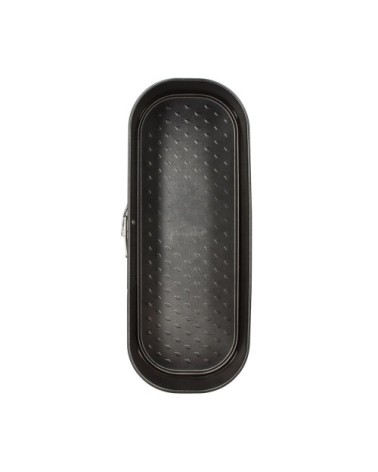 Moule à charnière rectangulaire en acier carbone 31 x 12 cm