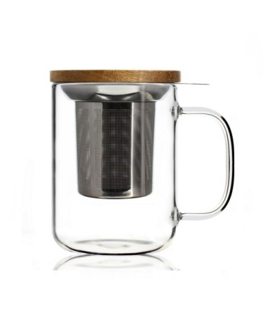 Tisanière en verre borosilicate 450 ml