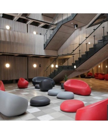 Table d'appoint basique en polyéthylène noir