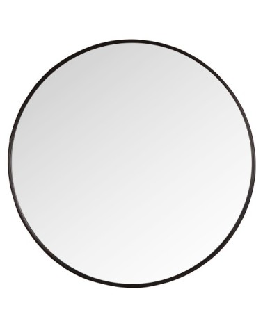 Miroir rond en métal D81