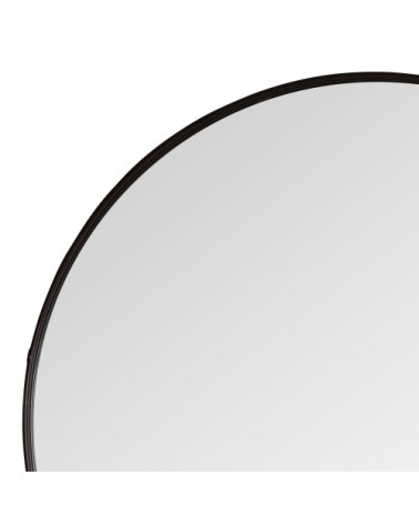 Miroir rond en métal D81