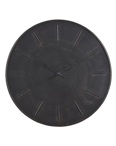 Horloge en métal anthracite D90