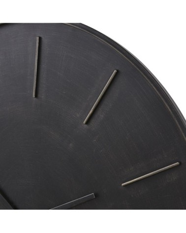 Horloge en métal anthracite D90