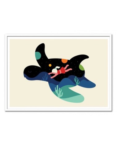 Affiche d'art enfant 50 x 70 cm