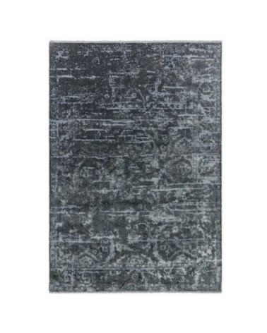 Tapis moderne en Polyester Gris anthracite 120x170 cm