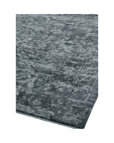 Tapis moderne en Polyester Gris anthracite 120x170 cm