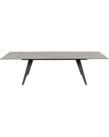 Table à manger 8/12 personnes extensible marron L200/290