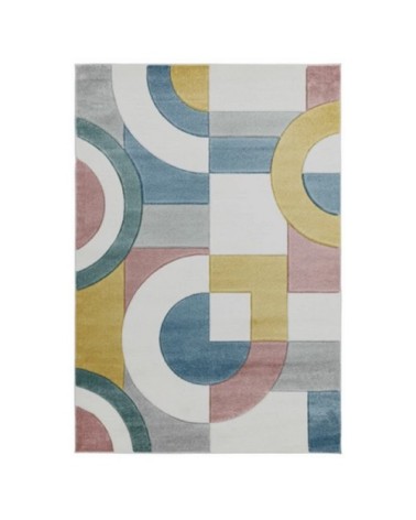 Tapis de salon moderne en Polypropylène Multicolore 200x290 cm