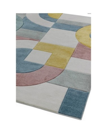 Tapis de salon moderne en Polypropylène Multicolore 200x290 cm