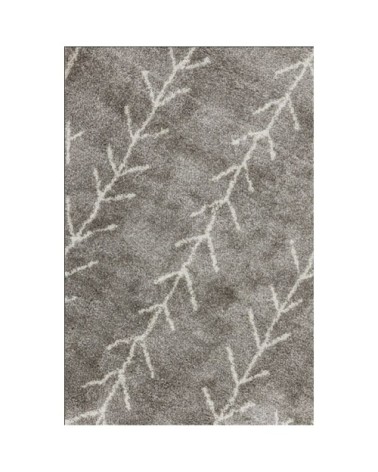 Tapis style berbère en Polypropylène Gris foncé 200x290 cm