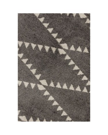 Tapis style berbère en Polypropylène Noir 200x290 cm