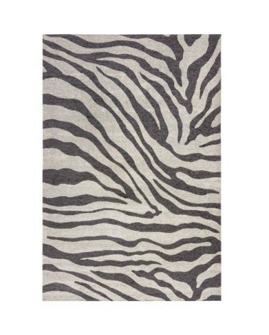 Tapis de salon moderne imprimé zèbre  120x170 cm