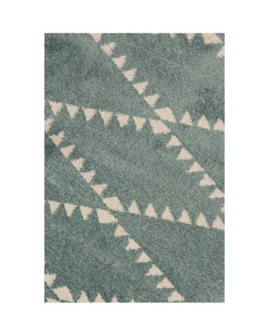 Tapis style berbère en Polypropylène Bleu gris 200x290 cm
