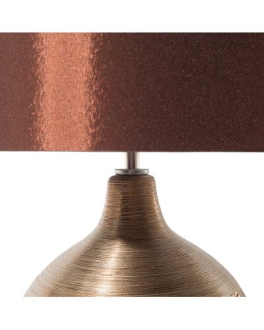 Lampe à poser marron