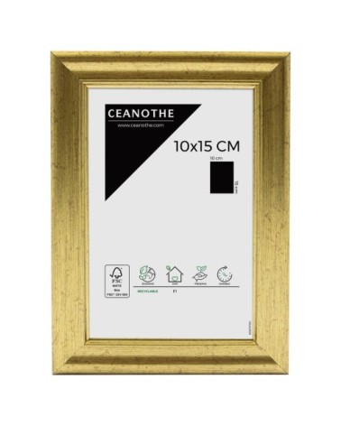 Cadre photo Classique doré 10x15 cm