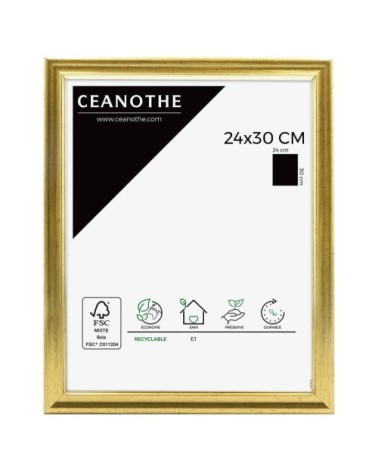 Cadre photo Classique doré 24x30 cm