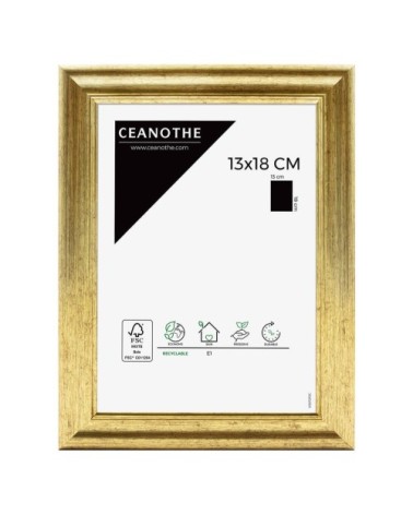 Cadre photo Classique doré 13x18 cm