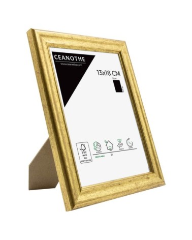 Cadre photo Classique doré 13x18 cm