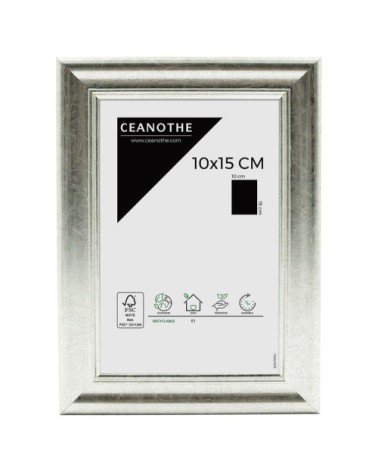 Cadre photo Classique argent 10x15 cm