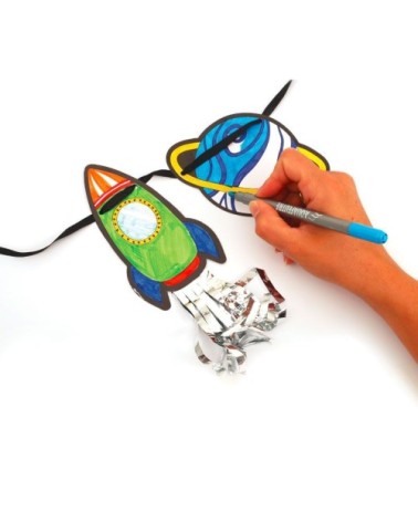 Guirlande espace à customiser 2m