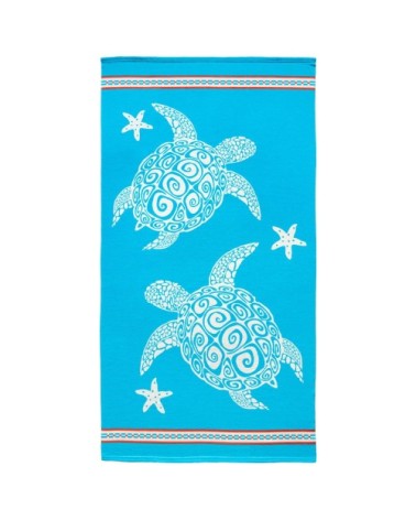 Serviette de plage microfibre - Karla - 90x170cm - 220g/m²