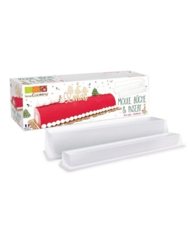Moule à bûche de Noël + insert